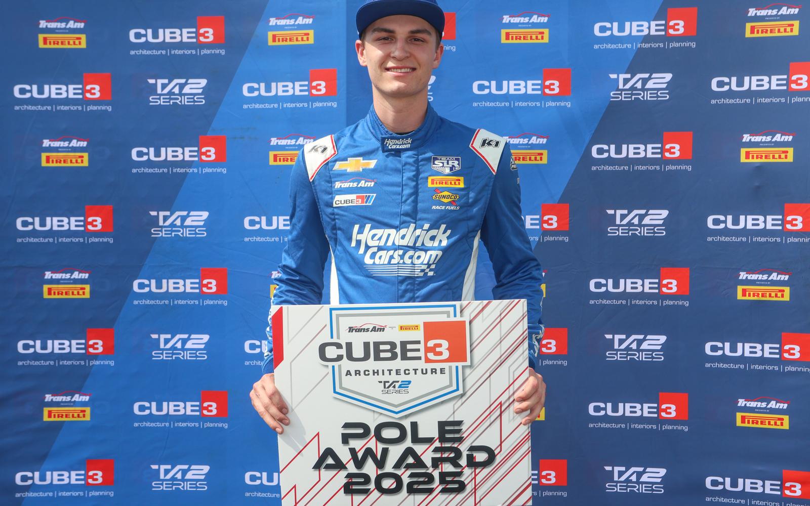 Corey Day Sets New Track Record, Earns First-Career CUBE 3 Architecture TA2 Series Pole at Mid-Ohio